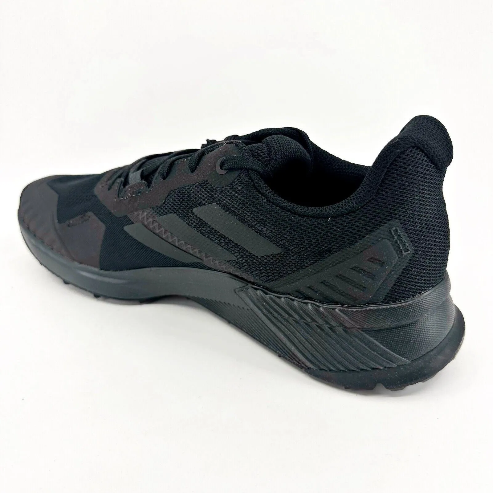 Adidas Terrex Soulstride Triple Black Mens Hiking Trail Running Shoes FY9215