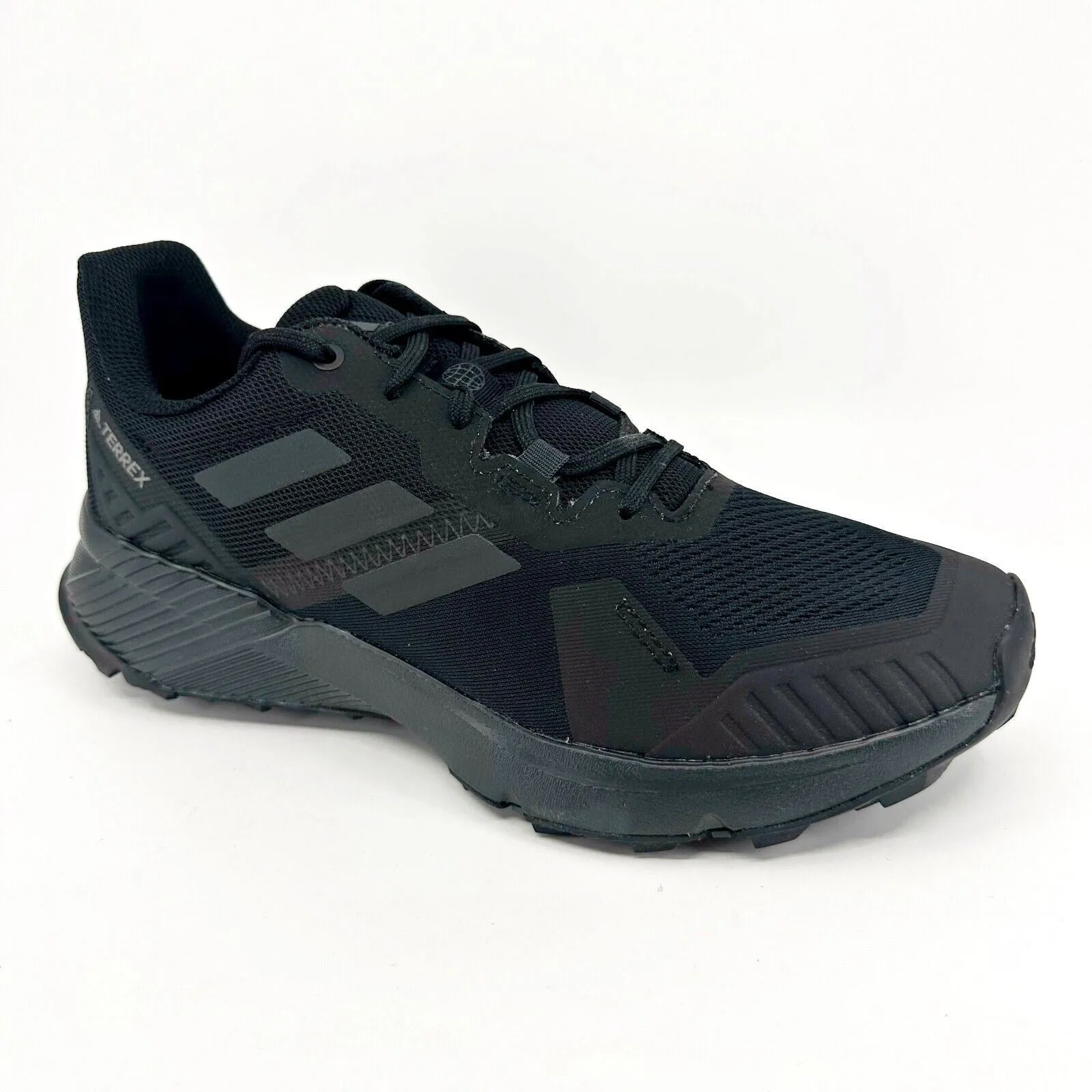 Adidas Terrex Soulstride Triple Black Mens Hiking Trail Running Shoes FY9215