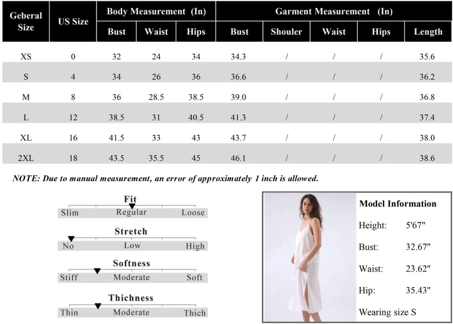 Amazhiyu Womens Pure Linen Summer V Neck Midi Spaghetti Strap Slip Dress with Pockets