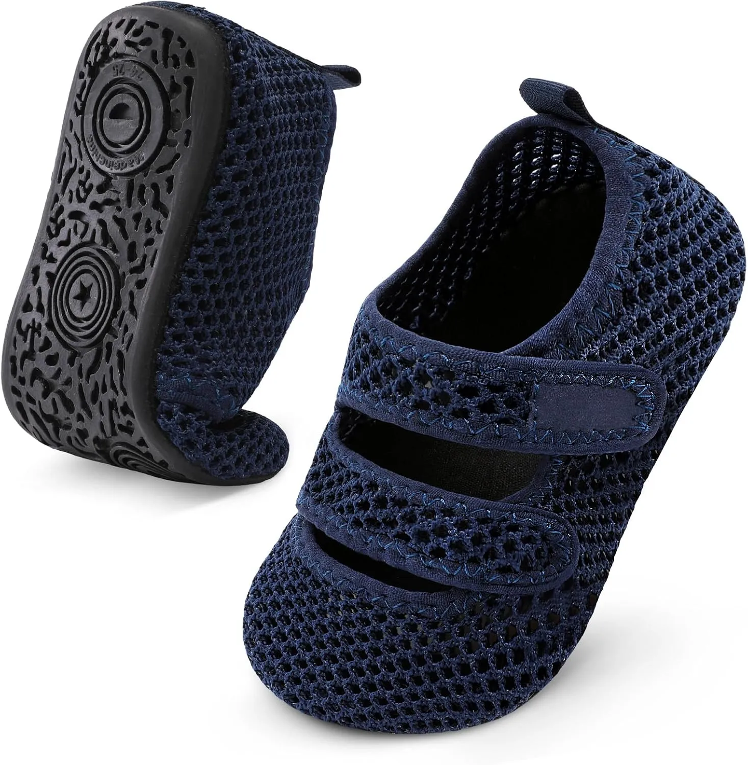 BARERUN Toddler Water Shoes Boys Girls Quick Dry Barefoot Aqua Shoes for Swim Pool Beach Non Slip Breathable Sandals Lightweight Summer House Slippers