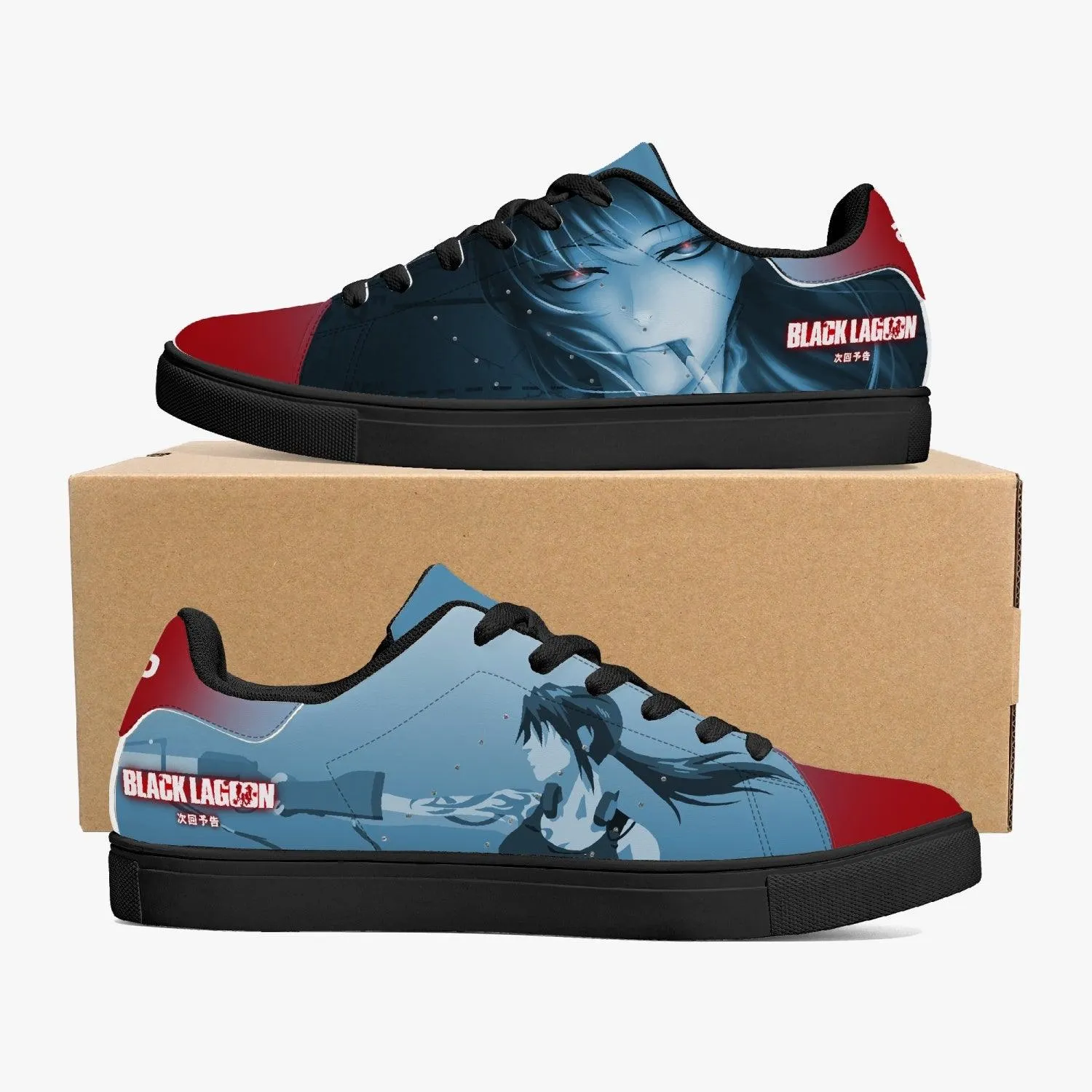 Black Lagoon Revy Skate Anime Shoes
