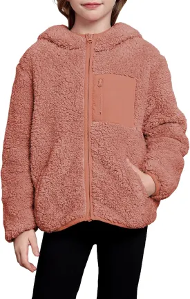 blibean Unisex Kids Girls Boys Jackets Fall Sping Full-Zip Hooded Sweatshirt Size 6-15 Years