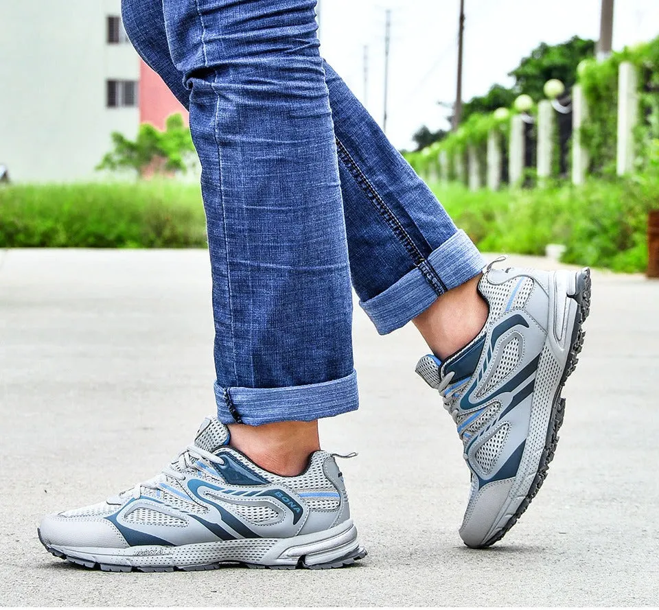 BONA New Arrival Classics Style Men Running Shoes Cow Split