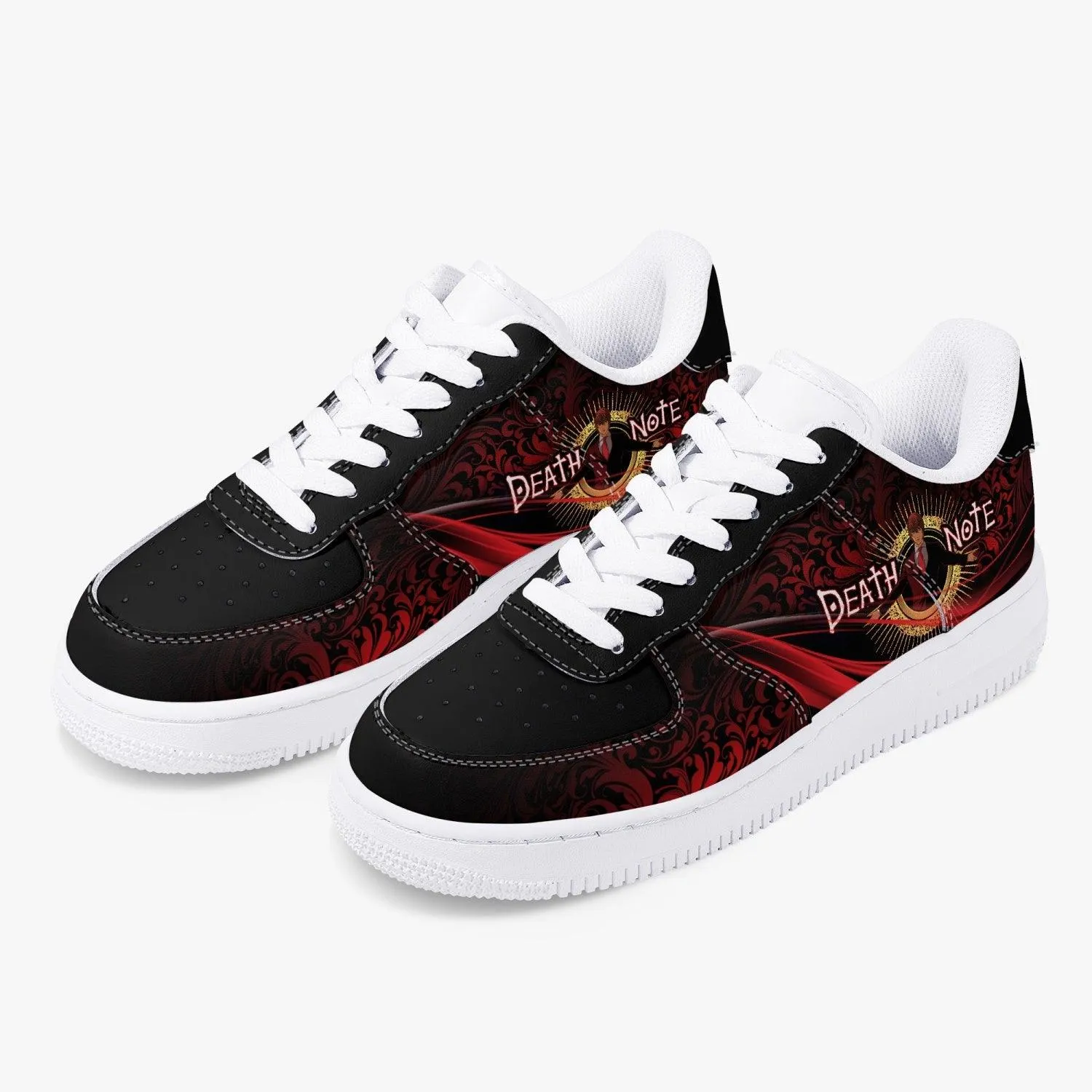 Death Note Black Red AF1 Anime Shoes
