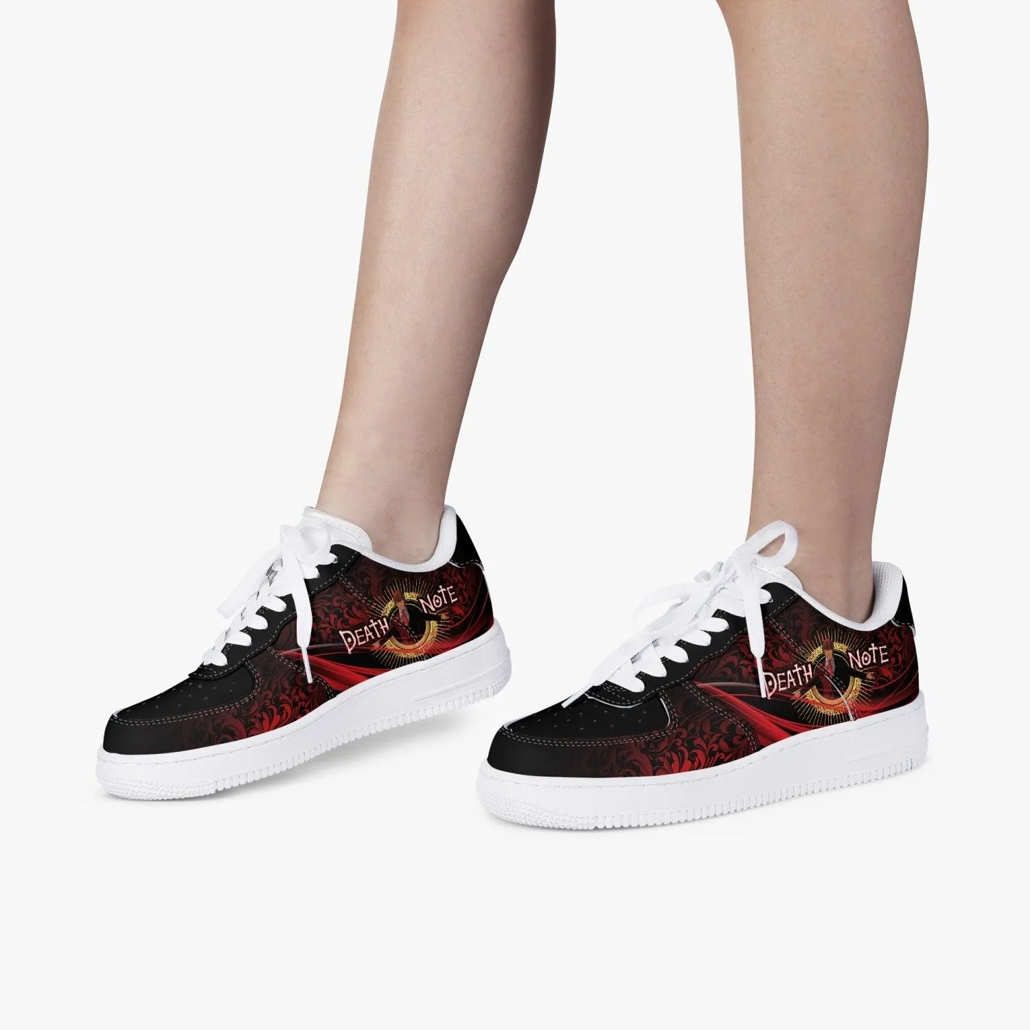 Death Note Black Red AF1 Anime Shoes