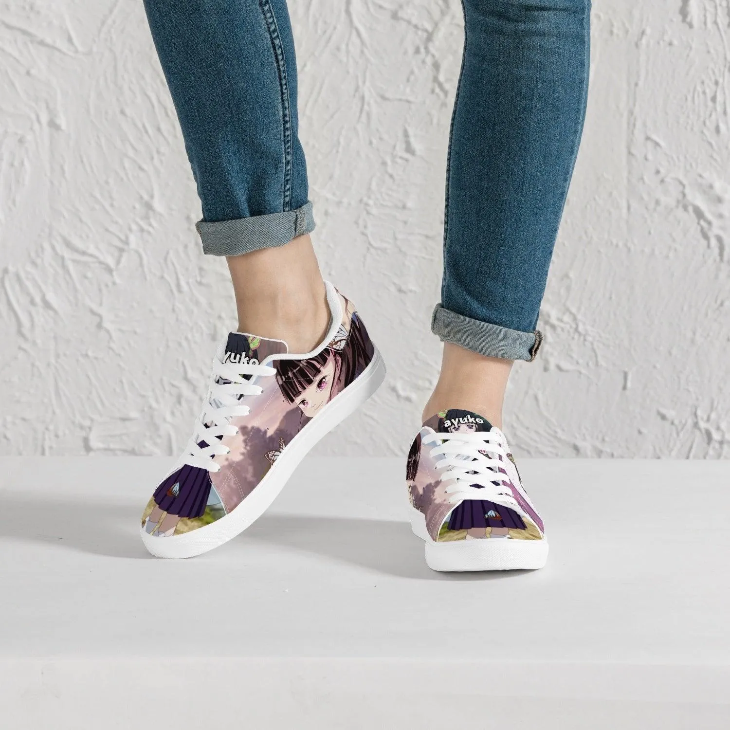 Demon Slayer Kanao Tsuyuri Skate Anime Shoes