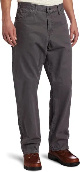 Dickies Mens Relaxed Fit Sanded Duck Carpenter Jean