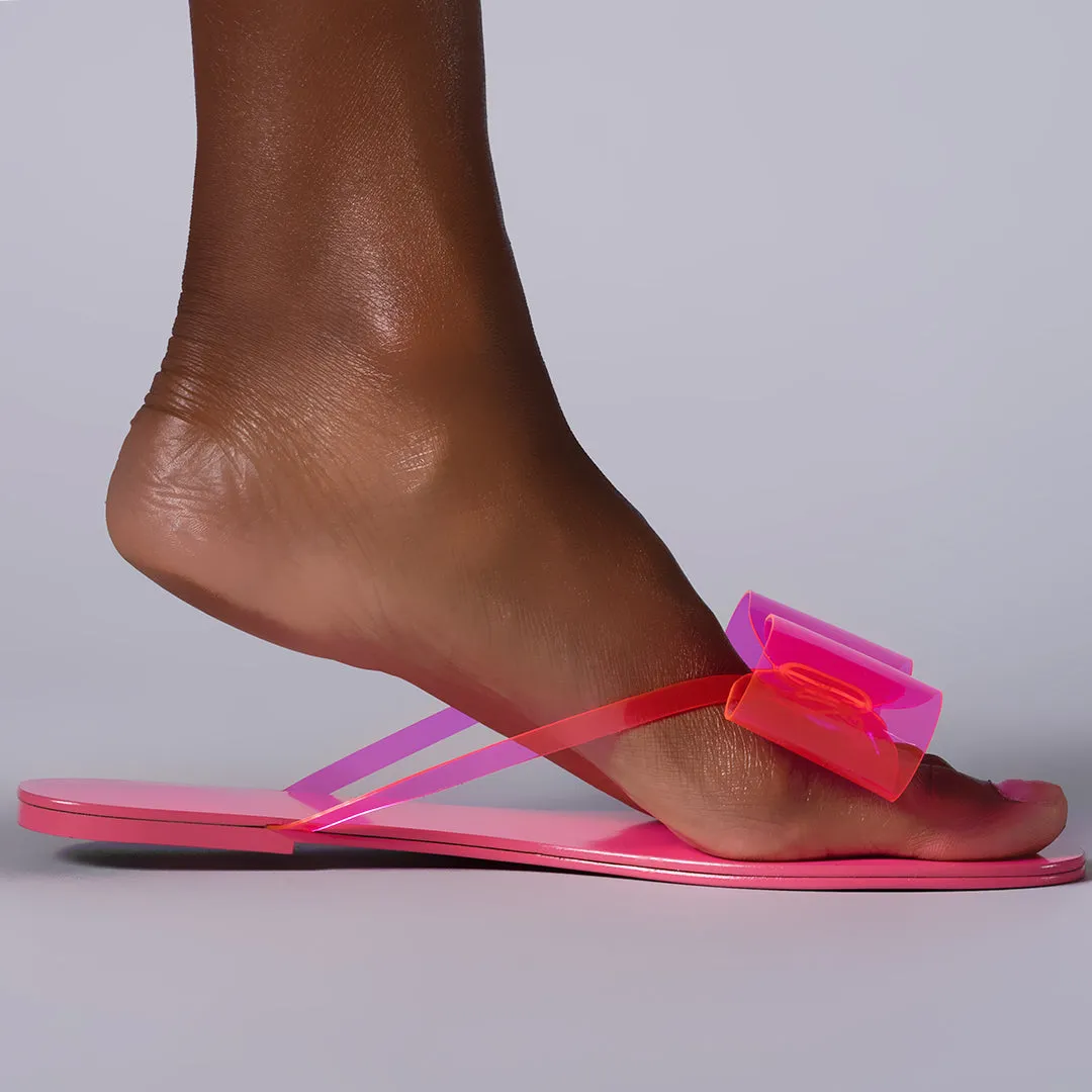 JELLY PINK FLIP FLOP