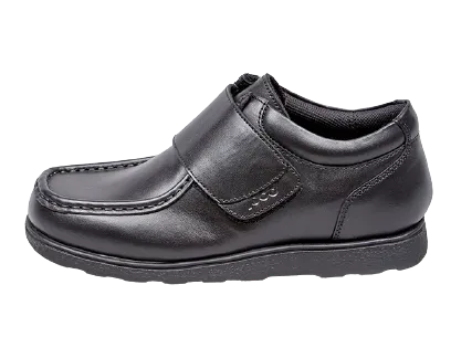 LEATHER MOCCASIN FRONT SHOE