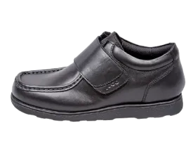 LEATHER MOCCASIN FRONT SHOE