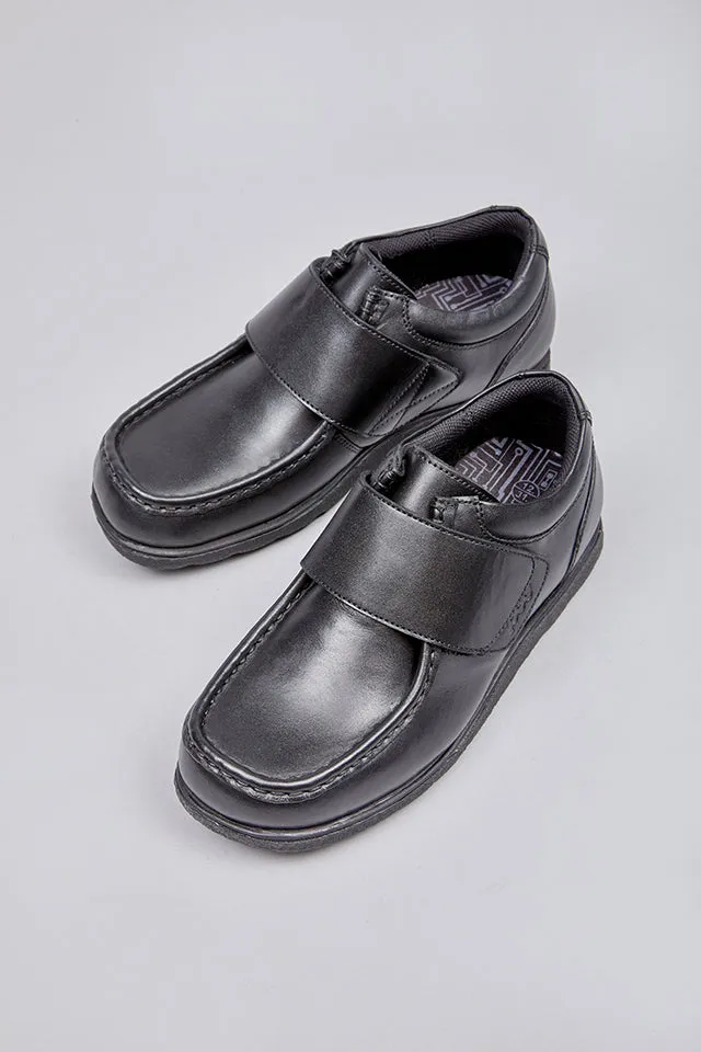 LEATHER MOCCASIN FRONT SHOE