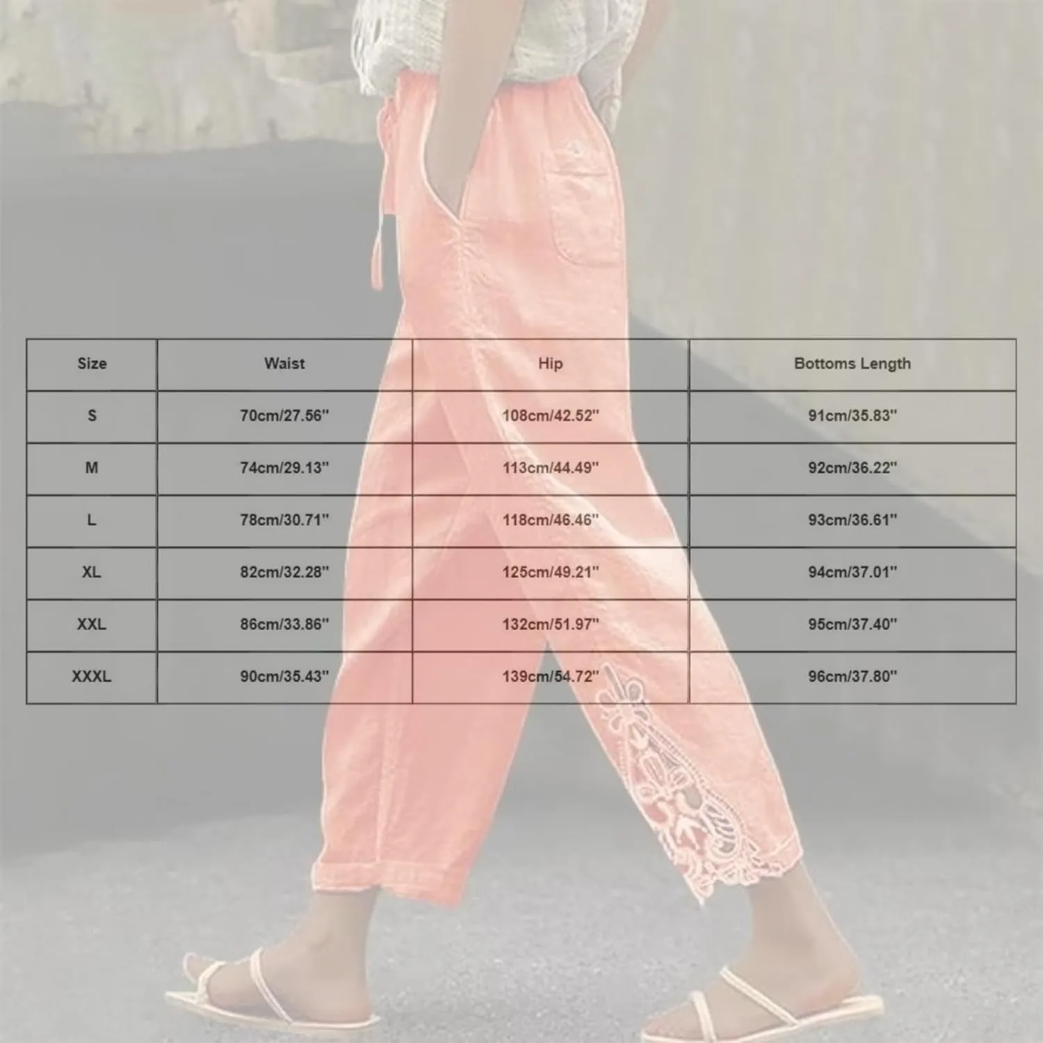 Linen Pants for Women Summer 2025 Trendy Beach Slacks Outfits Casual High Waist Pant Vintage Trousers with Pockets
