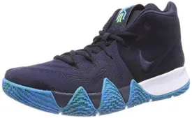 Nike Men's Kyrie 4 Basketball sneaker ( Dark Obsidian/Black, Size 10.5 M US)