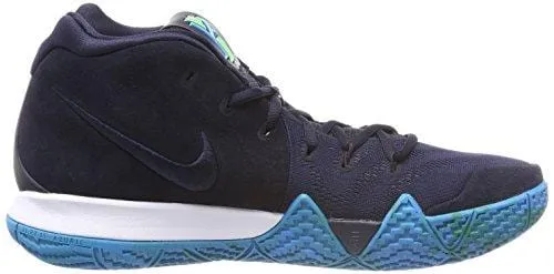 Nike Men's Kyrie 4 Basketball sneaker ( Dark Obsidian/Black, Size 10.5 M US)