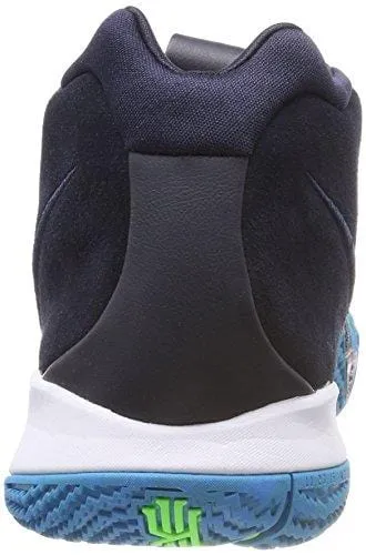 Nike Men's Kyrie 4 Basketball sneaker ( Dark Obsidian/Black, Size 10.5 M US)