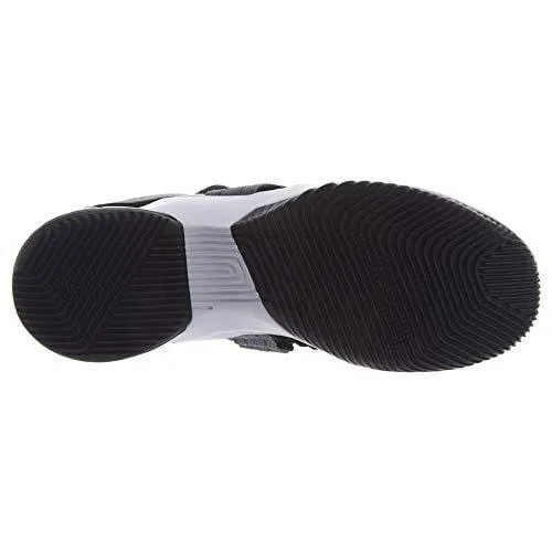 Nike Men's Lebron Soldier XII Basketball Shoe (9 D US) Black/White