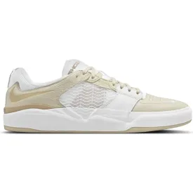 Nike SB Ishod Wair Premium Skateboard Shoe - Light Stone/Khaki-Summit White-White