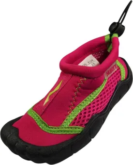 NORTY Girls 11-4 Fuchsia Lime Watershoe 38853