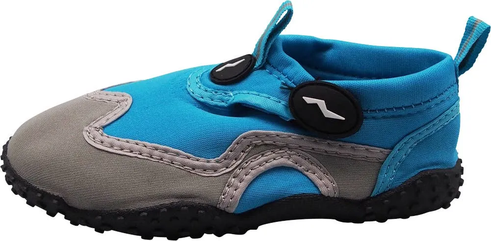 NORTY Girls 11-4 Turquoise-Grey Watershoe C1103K