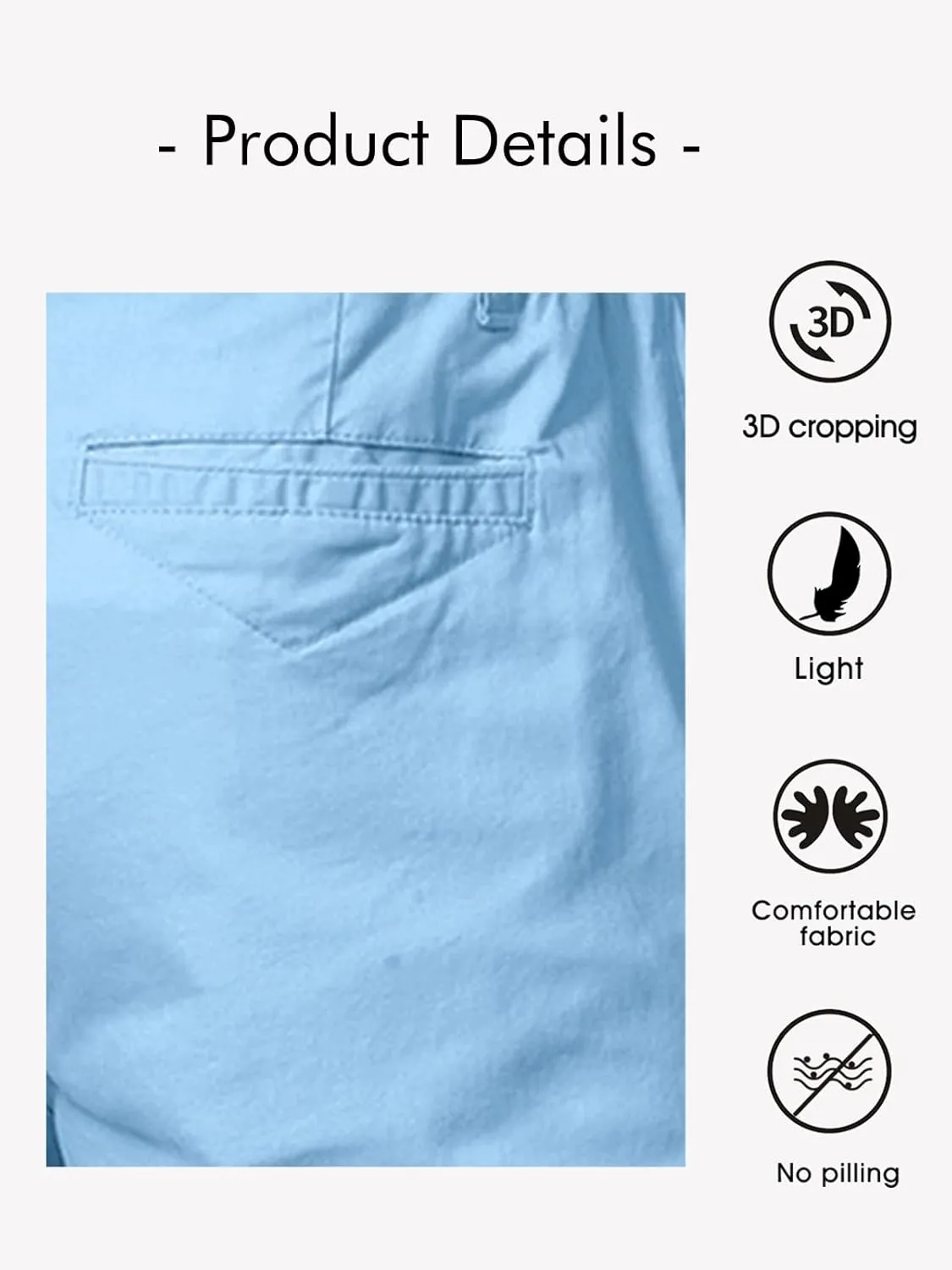 Oymyakon Men's Stretch Chino Short Slim Fit 10" Inseam Flat Front Shorts Summer Cotton Casual Shorts with Pocket