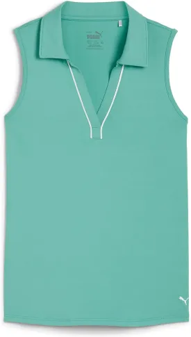 PUMA Girls' Cloudspun Piped Sl Polo