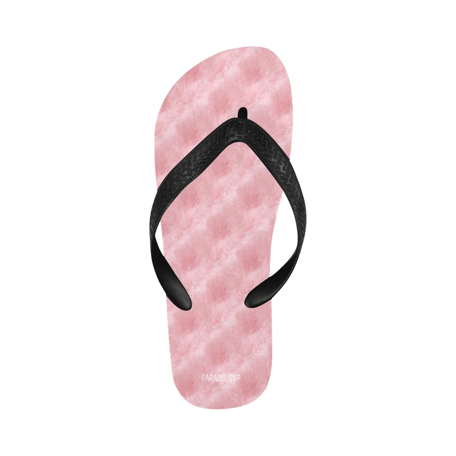 Royal Pink Puff Flip-Flops