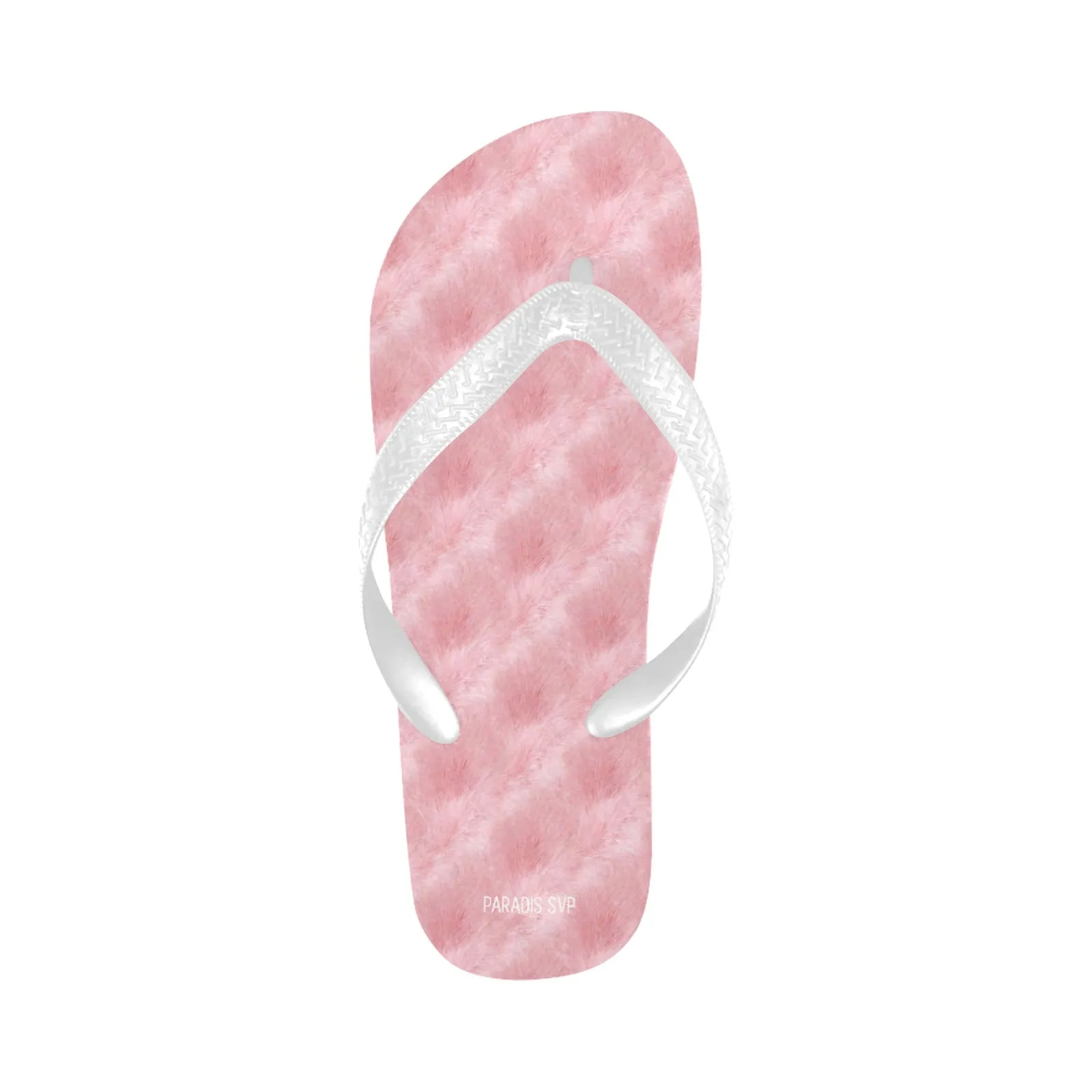 Royal Pink Puff Flip-Flops