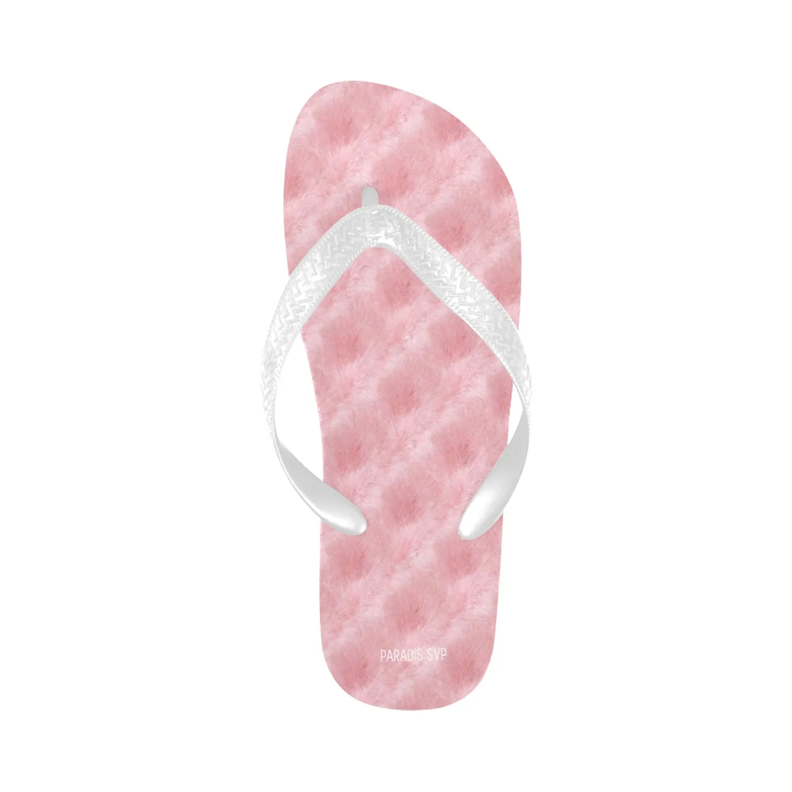 Royal Pink Puff Flip-Flops