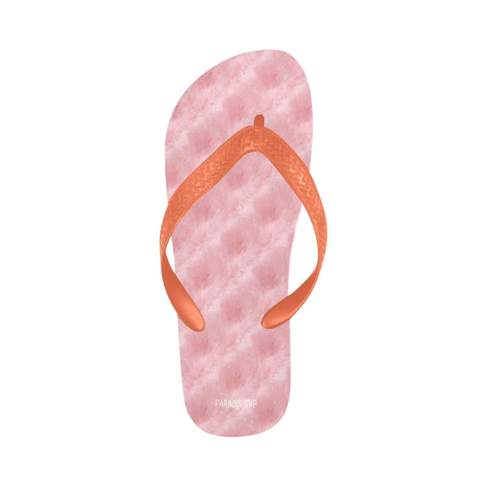Royal Pink Puff Flip-Flops