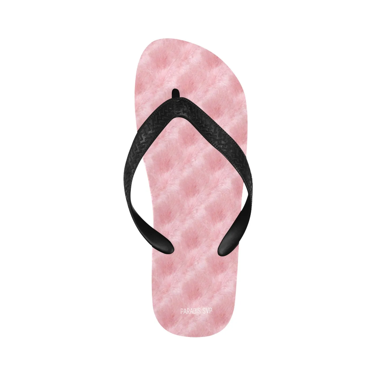 Royal Pink Puff Flip-Flops