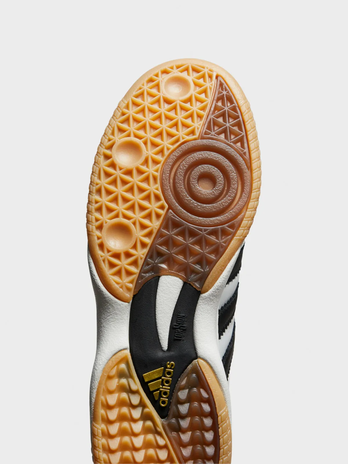 Samba MN Sneakers in Fwtr White, Core Black and Gum 3
