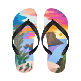 Sunset Beach Flip-Flops