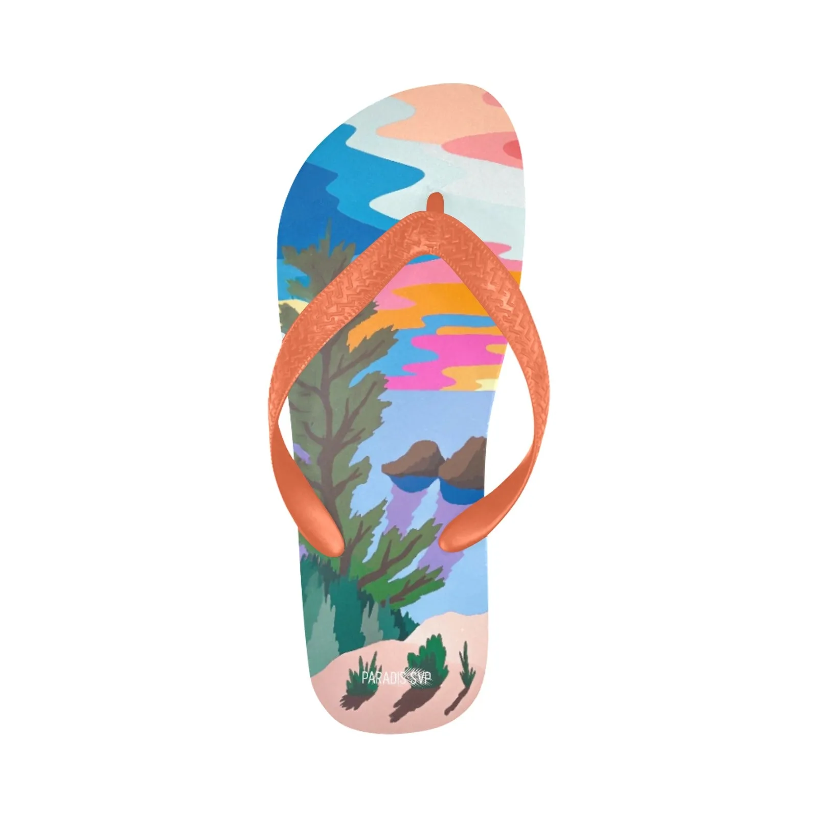 Sunset Beach Flip-Flops
