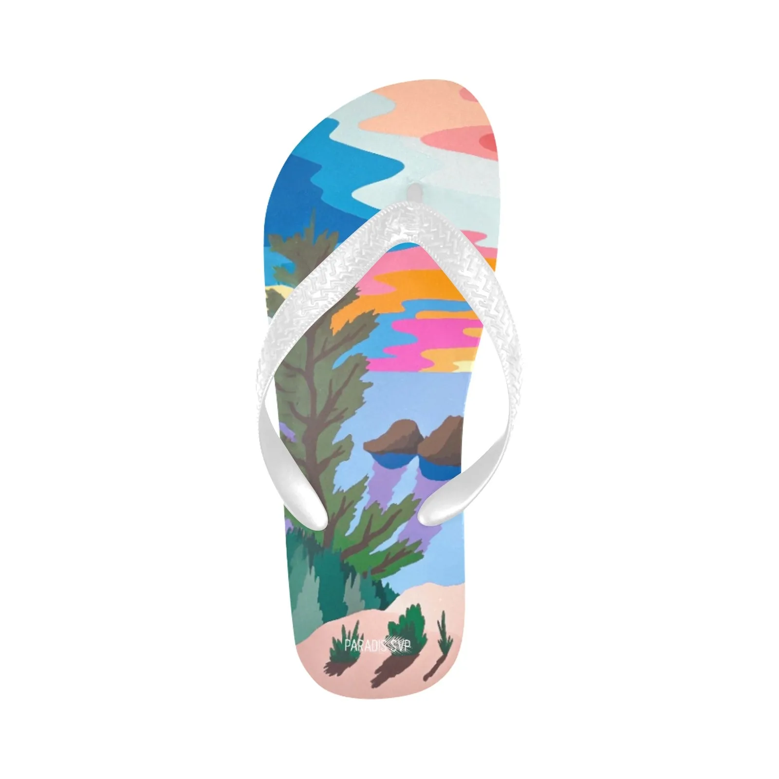 Sunset Beach Flip-Flops