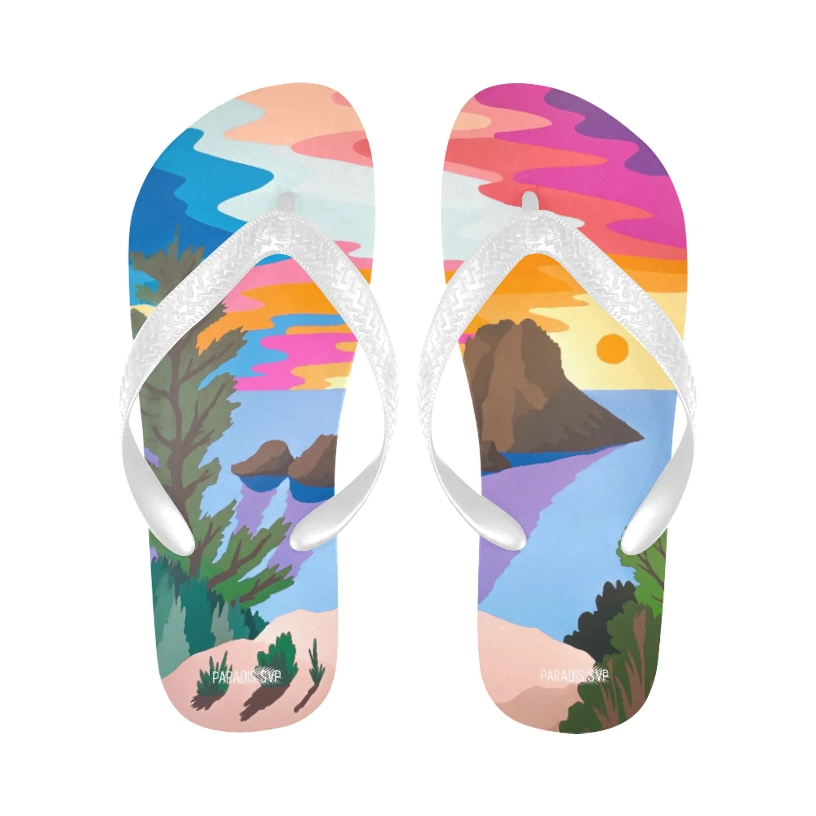 Sunset Beach Flip-Flops