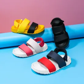 Wholesale PU Non-slip Kids Sports Sandals