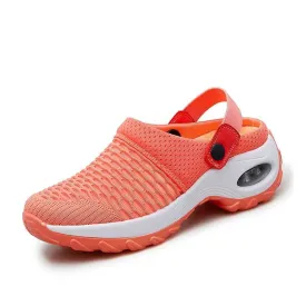 Women Slip-on Shoes - Casual Beach Sandals Non-slip with Mesh