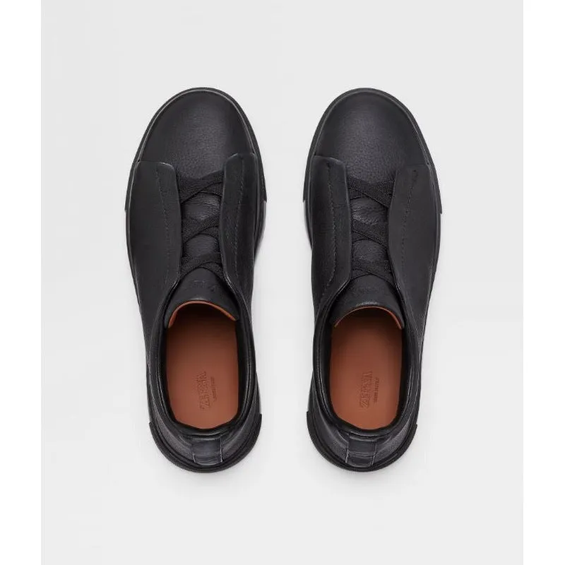 ZEGNA | Deerskin Triple Stich Sneaker (3 Colors)