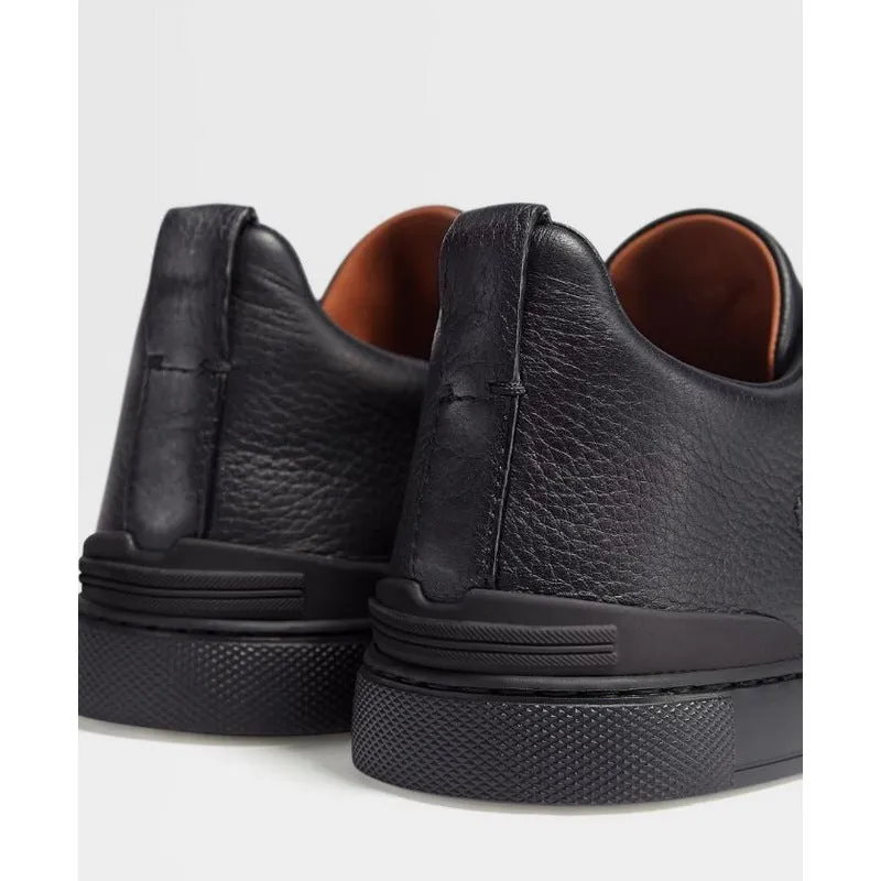 ZEGNA | Deerskin Triple Stich Sneaker (3 Colors)